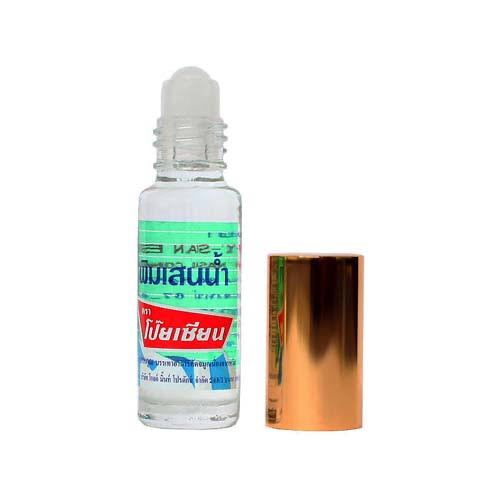 Authentic Poysian Pim-Saen Thai Herbal Oil Roll-On (5ml x 12 Bottles) - Bulk Pack
