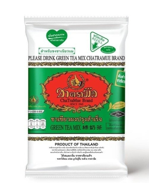 ChaTraMue Thai Milk Green Tea Mix - Authentic 200g Pouch