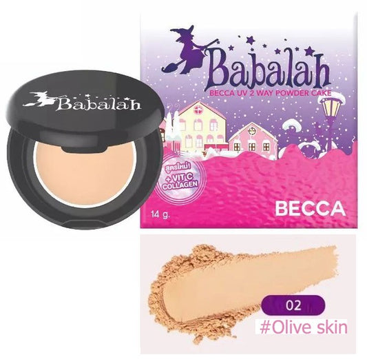 Babalah UV 2 Way Pressed Powder Formula 1 #02 SPF20 PA++ 14 g