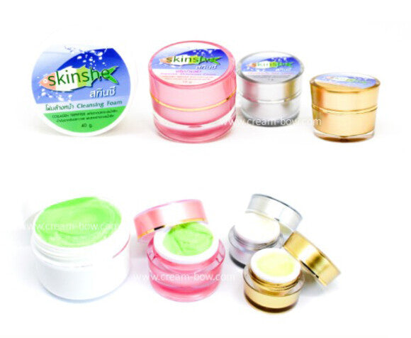 Skinshe Radiance Skincare Set | Brightening Cream & Cleansing Foam for Even Skin Tone