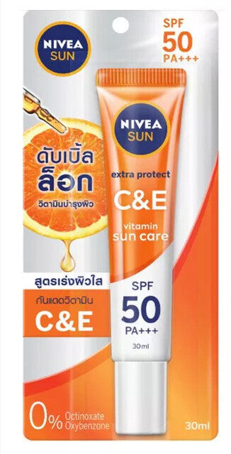 Nivea Sun Extra Protect C&E Facial Sunscreen Serum SPF50 PA+++ 30ml