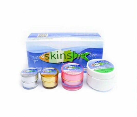 Skinshe Radiance Skincare Set | Brightening Cream & Cleansing Foam for Even Skin Tone