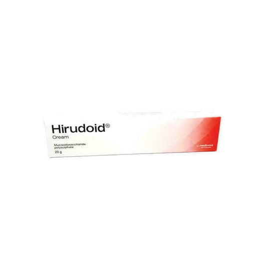 Hirudoid Cream 20g - Intensive Scar Care & Skin Texture Smoothing - Authentic Thai Skincare Formula for Post-Blemish & Marks