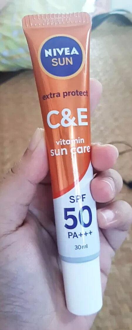 Nivea Sun Extra Protect C&E Facial Sunscreen Serum SPF50 PA+++ 30ml